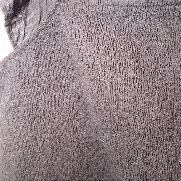 Old Navy Black Smocked Square-Neck Mini Dress - Picture 6 of 10